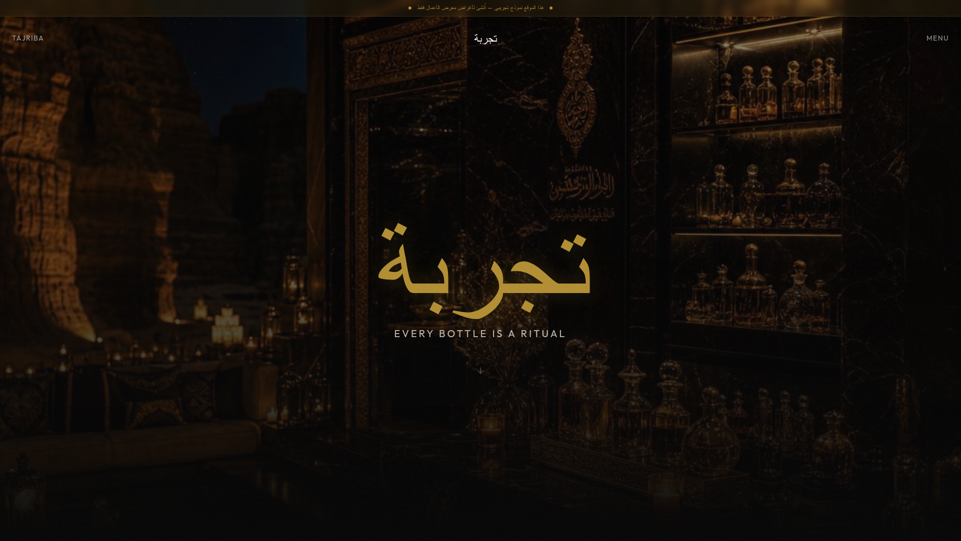 Tajriba website preview